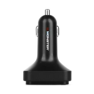 Open Box - Monster -  FM Transmitter 20W USB-C Charging 3D Surro Black